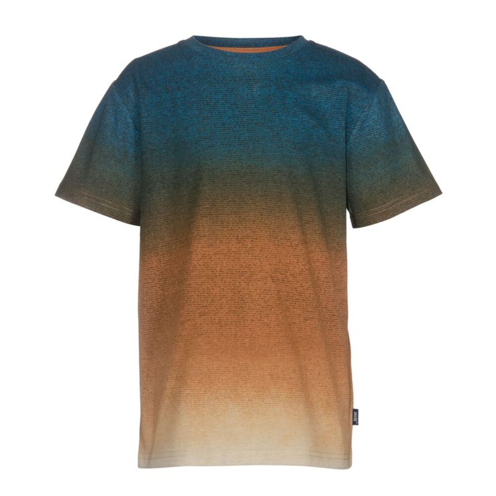 Univibe Big Boys Jorge Color Fade Print Short Sleeve Knit Crew T-Shirt
